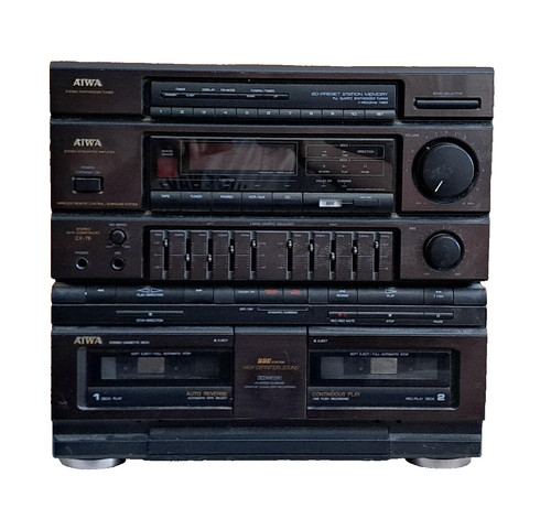 Aiwa 76mz stereo - aiwa, cx-76mz