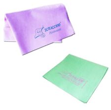 KIT PANNO SCRACCHIO PAVIMENTI+ STOVIGLIE PULIZIA CASA FIBRA SENZA DETERGENTI