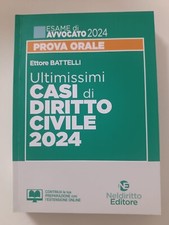 Ultimissimi casi di diritto civile. Prova orale esame di avvocato 2024