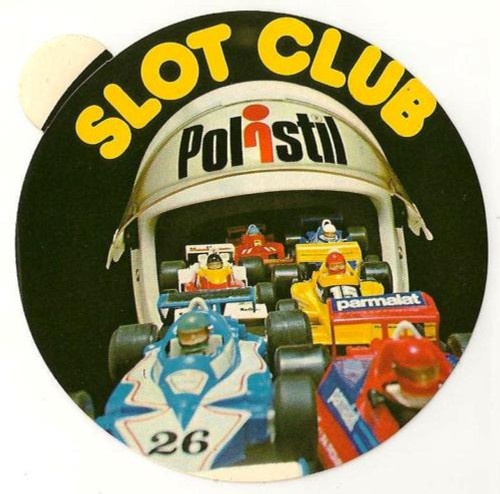 Polistil slot club adesivo - "polistil, club"