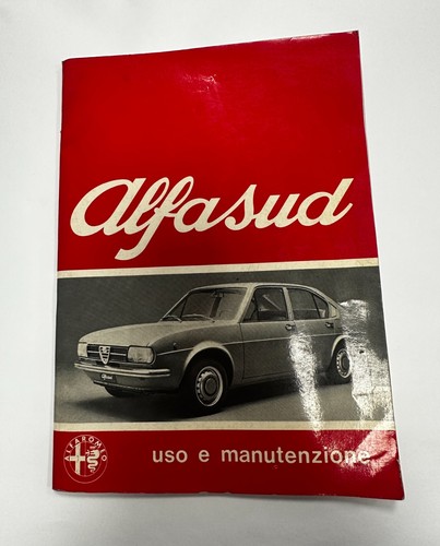 Libretto alfa romeo alfasud - libretto,