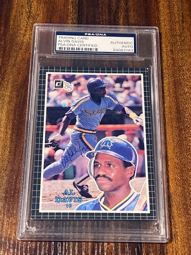Alvin davis 1985 - davis, donruss