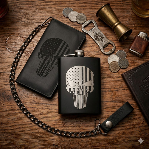 Punisher skull flag - punisher,