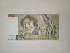 Banconota 100 Franchi Francesi