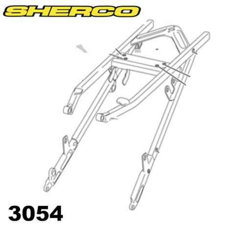 Sottotelaio posteriore sherco - posteriore,