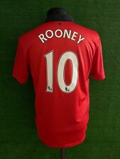 Maglia ROONEY Manchester United Store No Match Worn Shirt No Ronaldo ENGLAND