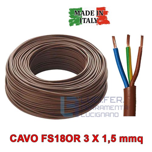 Cavo elettrico tripolare - cavo,