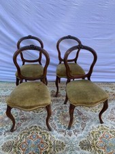 Gruppo di 4 antiche sedie