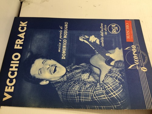 Spartito musicale vecchio - spartito,