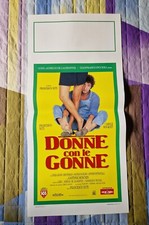 DONNE CON LE GONNE LOCANDINA ORIGINALE 1991 FRANCESCO NUTI Cinema Cult NO DVD