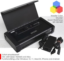 Epson workforce 100w wifi - epson, wf-100w