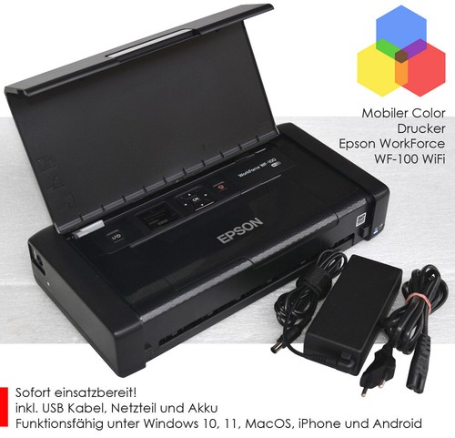 Epson workforce 100w wifi - epson, wf-100w