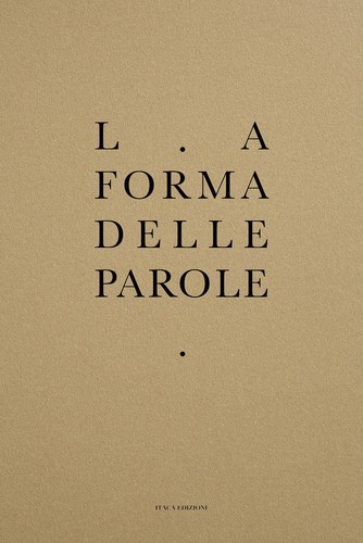 Libro forma delle parole - -,
