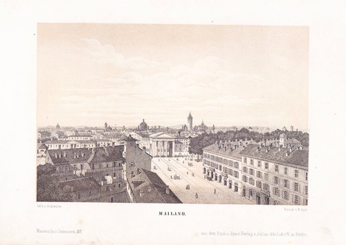 Milano italia lithografia - lithografia, osti