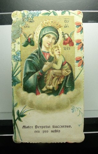 Santino madonna del perpetuo - madonna,