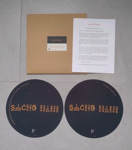 Coppia slipmat giradischi