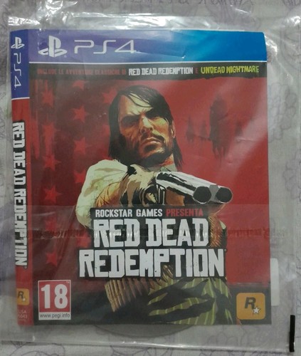 Ps4 red dead redemption - red,