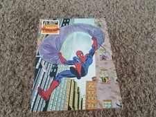 Puzzle 100 pezzi Rainbow Works The Amazing Spider Man 1988 vintage! Sigillato