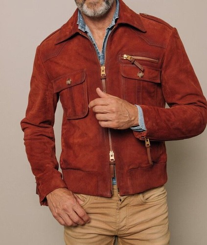 Moda nuovo uomo puro - puro, marrone