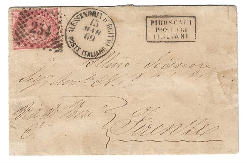 1869 regno busta - busta, da