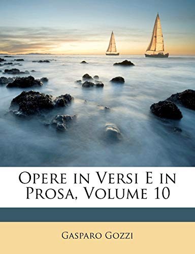 Gozzi opere versi e in - in,