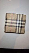 Portafoglio Burberry Check Bifold Nuovo