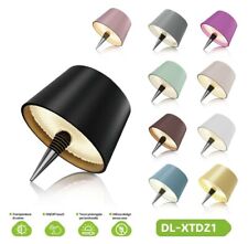 LAMPADA PER BOTTIGLIA A LED SENZA FILI RICARICABILE USB TOUCH DIMMERABILE