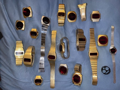 Lotto orologi led - , vintage