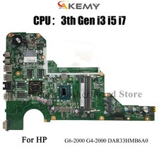 Scheda madre portatile per HP Pavilion G4-2000 G6-2000 DAR33HMB6A0 con CPU i3
