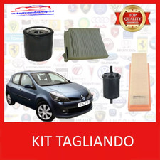 KIT TAGLIANDO 4 FILTRI CLIO