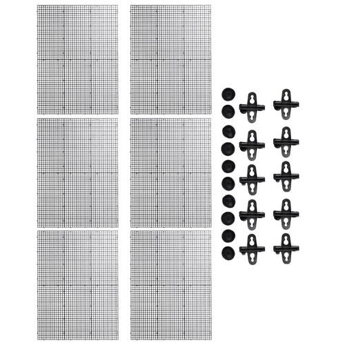 Set griglia plastica pesci - griglia,