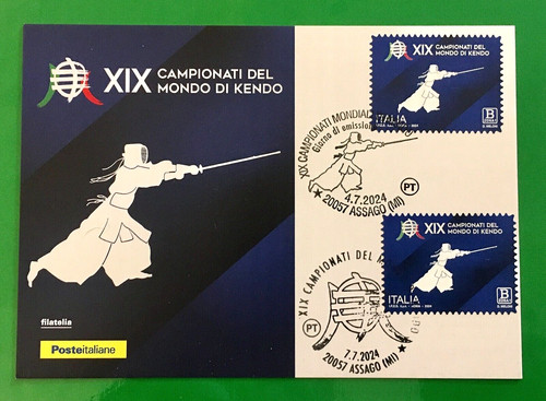 Italia 2024 cartolina maximum - italia,
