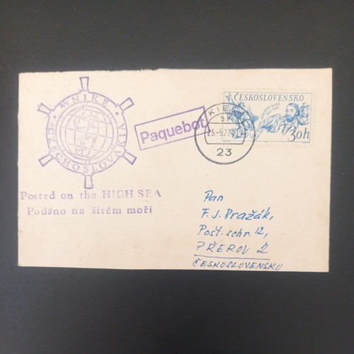 Cecoslovacchia paquebot - cecoslovacchia,
