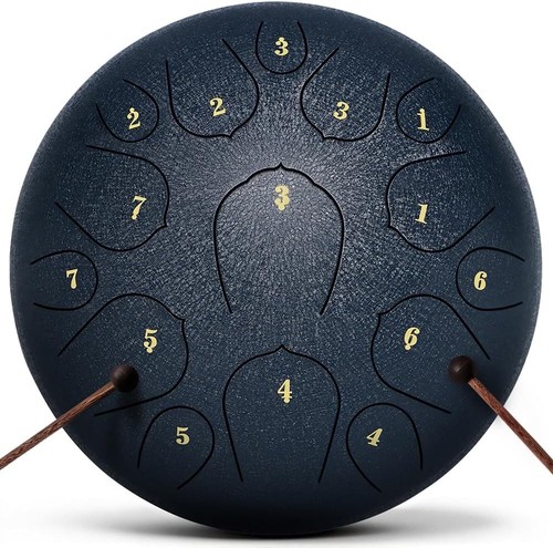 Steel tongue drum note 14 - drum,
