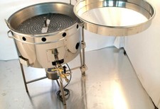 cuoci marroni motorizzato per 7 kg di castagne 