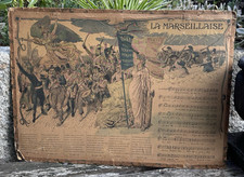 Pannello decorativo - inno francese - la marsigliese
