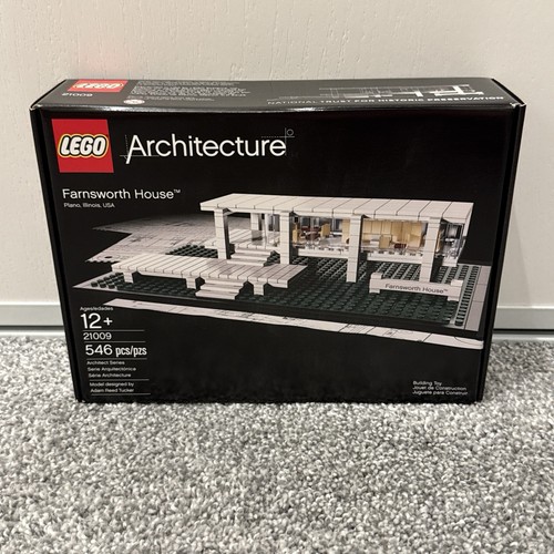 Lego architecture farnsworth - lego,