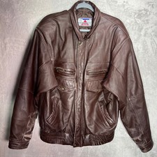 Bomber vintage Molinel pelle