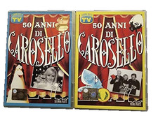 50 anni di carosello prima e seconda parte	2 dvd	tv sorrisi e canzoni nuovo