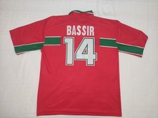 maglia calcio Marocco Bassir MAROCCO 1998 1994 SHIRT MAILLOT CAMISETA MAILLOT 