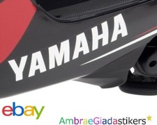 2AdesivIYamaha Nero Universale