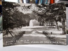 Cartolina Gavinana Fontana del giardino della Colonia Pian Doccia 1964 ZA557 ^