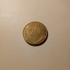 Moneta Francia 20 centimes 1981 Spl