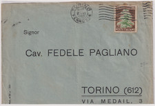 1950 STORIA POSTALE REPUBBLICA