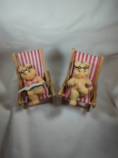 Deck chair pigs ornament - chair,