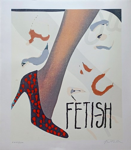 Mimmo rotella fetish - mimmo, "fetish"