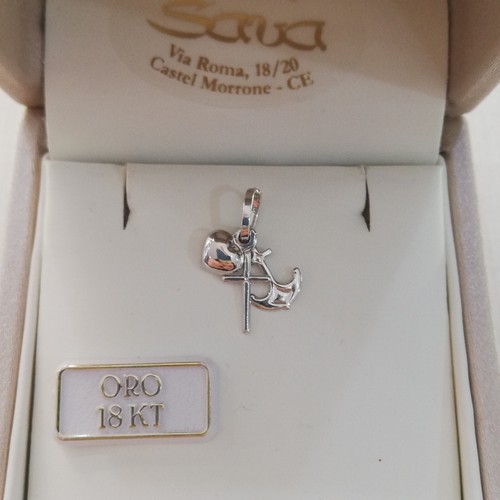 Ciondolo oro bianco - , 18