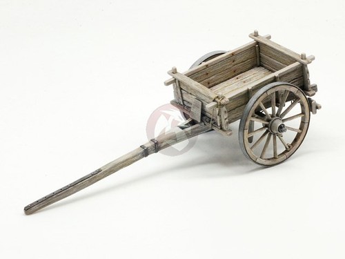 Carrello fattoria legno - carrello,