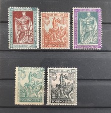 ITALIA REGNO 1928 Emanuele Filiberto francobolli MH da svuotamento album RARI