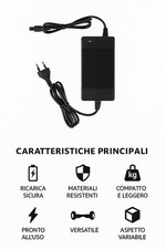 Caricabatterie per hoverboard